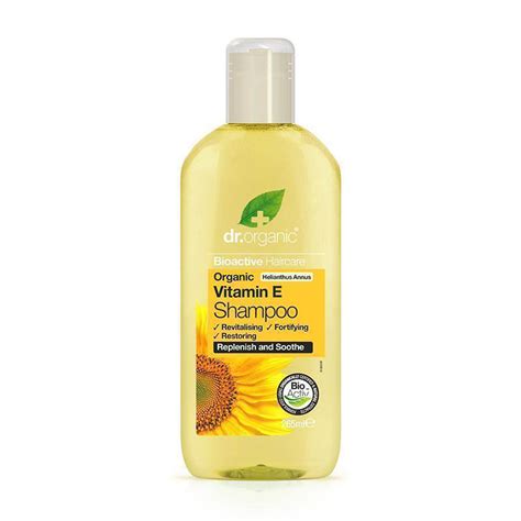 Dr.Organic Vitamin E Shampoo 265ml | Welcome to Derma Cosmetics