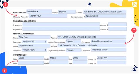 Ontario Rental Application Fillable Orea Form Pdfliner