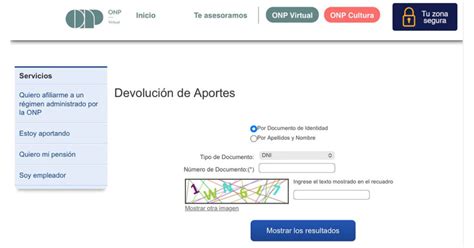 Onp Link Oficial Para Conocer Si Accedes A La Devoluci N De Aportes