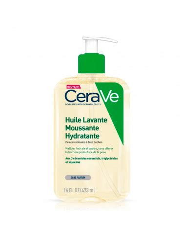 Cerave Huile Lavante Moussante Hydratante Flacon Pompe Ml Avis Et