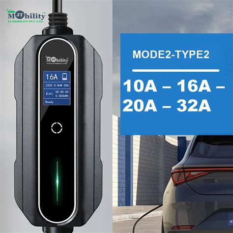 Jtccm T Ce P A Type Portable Electric Car Vehicle Charger Type