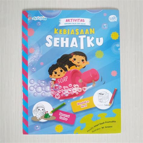 Jual Buku Aktivitas Anak Kebiasaan Sehatku Salim Dan Salma Shopee