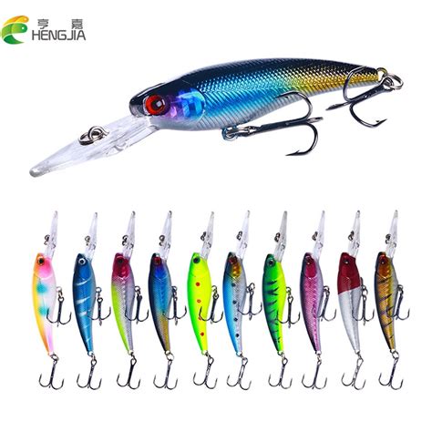 Hengjia Pcs Fishing Lure Cm G D Eyes Artificial Hard Bait