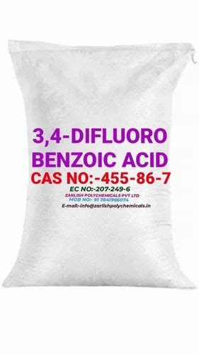 3 4 Difluoro Benzoic Acid At Best Price In Vasai ID 2853984454333