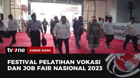 Kemenaker Gelar Festival Pelatihan Vokasi 2023 Kabar Siang TvOne