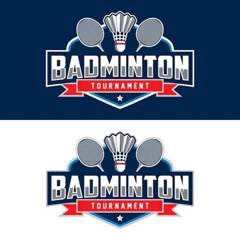 Premium Vector Badminton Sport Logo Design Vector Illustration