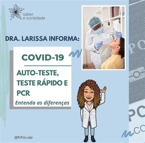 Entenda as diferenças entre auto teste teste rápido e PCR RNCD