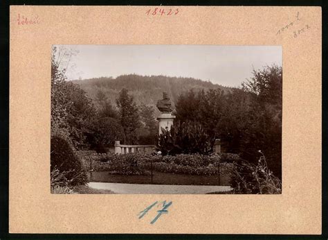 Fotografie Brück Sohn Meissen Ansicht Löbau i Sa Partie am Kaiser