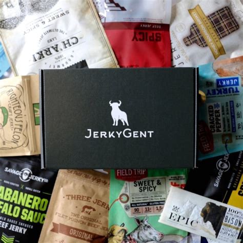 JerkyGent Beef Jerky Subscription Box - Jerky Of The Month Club