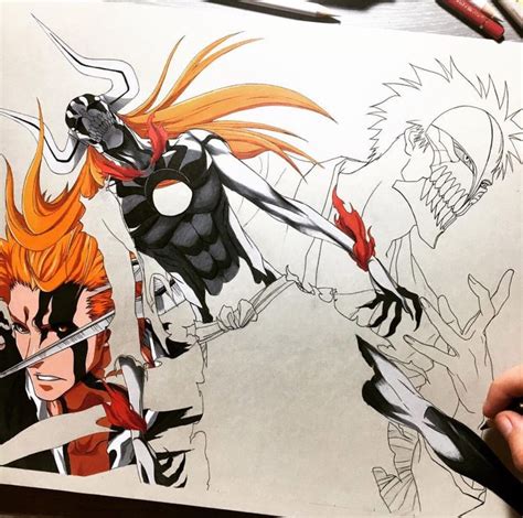 Ichigo from Bleach | Anime, Anime art, Drawings