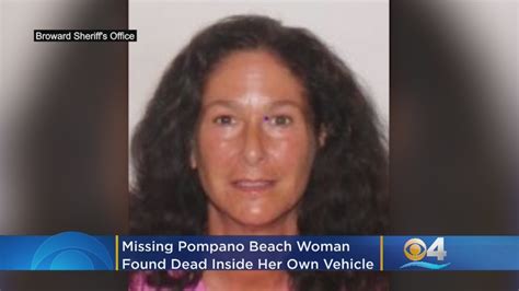 Missing Pompano Beach Woman Found Dead Inside Her Own Vehicle Youtube