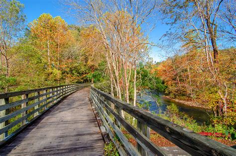 virginia creeper trail fall