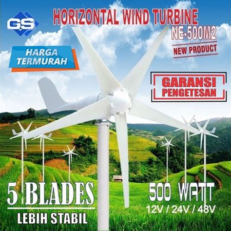 Jual Turbin Angin Wind Turbine W Controller Wind Turbine