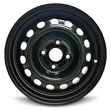 Road Ready Steel Wheel Rim For Kia Rio X Inch Black