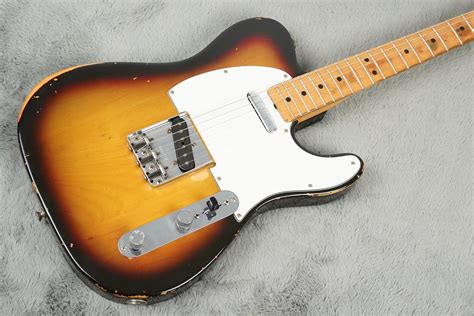 1973 Fender Telecaster Sunburst Maple Neck + HSC