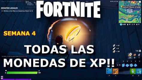 Ubicaci N De Todas Las Monedas Xp Semana Fortnite Temporada