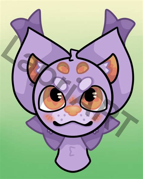 Purple Cat by LapriART on DeviantArt