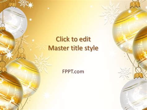 Free Christmas Presentation Template - Free PowerPoint Templates