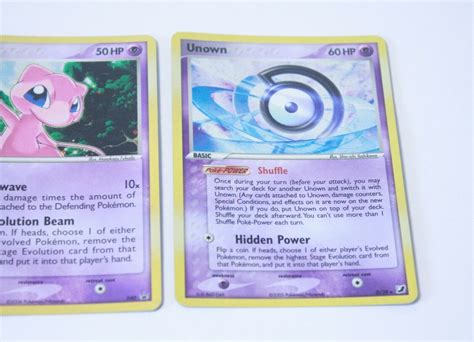 Mavin Mew 040 Promo Holo Promo 2006 Pokemon Card Lugia And Unown Used