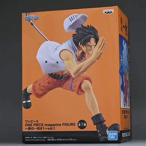 バンプレスト ワンピース One Piece Magazine Figure ～夢の一枚＃1～ Vol1 ポートガス・d・エース レビュー