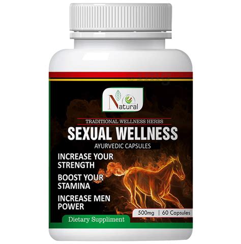 Natural Sexual Wellness 500mg Capsule Buy Bottle Of 600 Capsules At Best Price In India 1mg