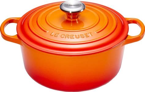 Le Creuset Braadpan Signature Oranjerood Cm Liter Bol