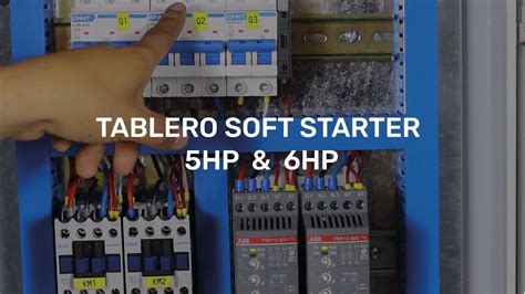 Tablero Soft Starter O Arrancador Suave De 5 HP Y 6 HP REDCOIND