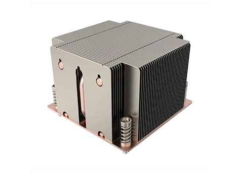 Aluminum Fin Vapor Chamber And Heat Pipe U Server Heat Sink For