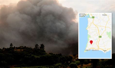 Portugal Fires Algarve Tourists Evacuated After Wildfires Latest