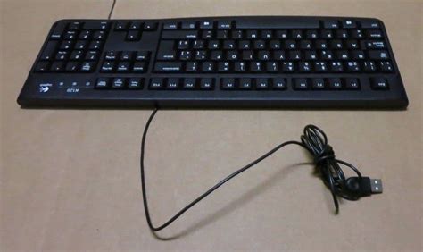 Logitech K120 Business Keyboard Usb 920 002508 820 006546 Wired Qwerty