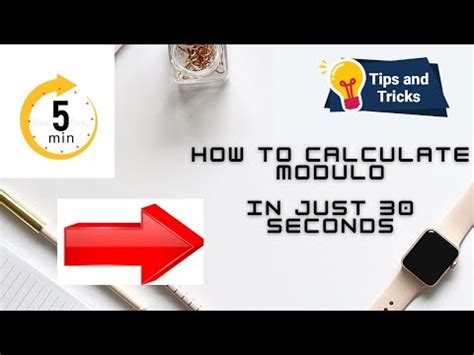 How To Calculate Modulo In Just Seconds Finding Modules Of