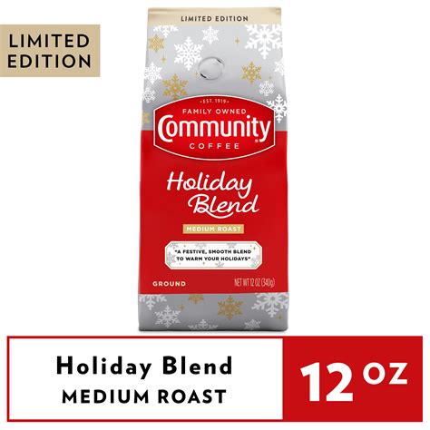 Community Coffee Holiday Blend 12 Ounce Bag