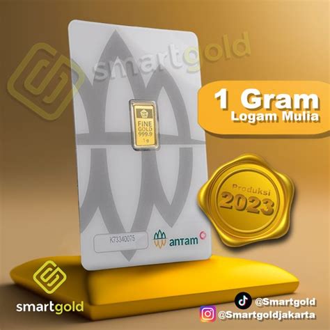 Jual Logam Mulia 1 Gr Antam Emas Antam 1 Gram Terbaru Certieye Di