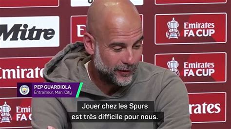 Guardiola Veut Vaincre La Mal Diction Tottenham Vid O Dailymotion