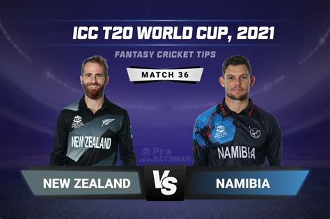 Nz Vs Nam Dream Prediction With Stats Pitch Report Player Record