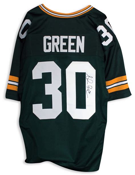 Ahman Green Green Bay Packers Autographed Signed Green Jersey