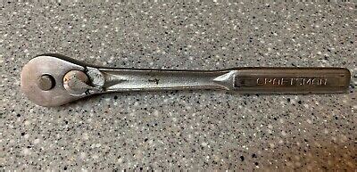 Vintage CRAFTSMAN 1 2 Drive V Series 44985 Quick Release Ratchet USA