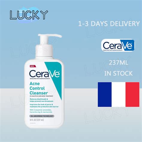 Cerave Acne Control 2 Salicylic Acid Acne Treatment Cleanser 237ml Lazada