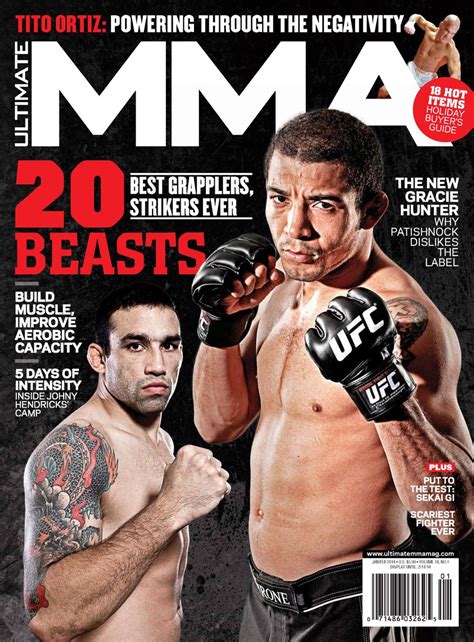 Ultimate Mma January February 2014 Magazine Get Your Digital Subscription