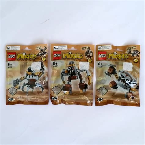 LEGO MIXELS SET GOX JINKY KAMZO SERIES 5 KLINKERS 41536 41537 41538 SET OF THREE NEW SEALED ...