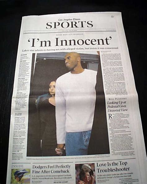 Kobe Bryant Charged W Sexual Assault