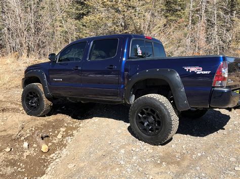 2014 Toyota Tacoma Black Rhino Overland Black Wheel Pros