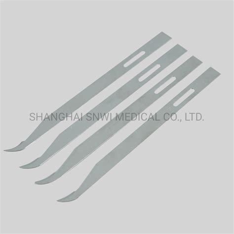 Sterile Disposable Carbon Steel Stainless Steel Surgical Scalpel Blade