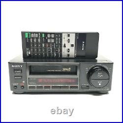 Vintage Sony Video Cassette Player Recorder Ev A Vintage Cassette