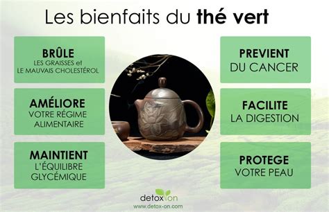 Le thé vert et ses bienfaits Detox ON