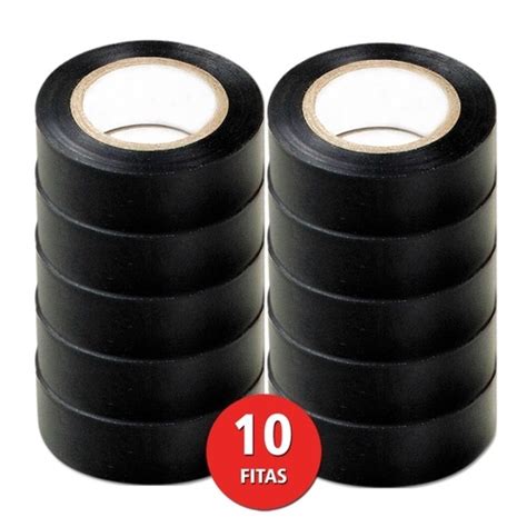 10 Fitas PRETO DECORLUX 20 METROS Para Bronzeamento Natural