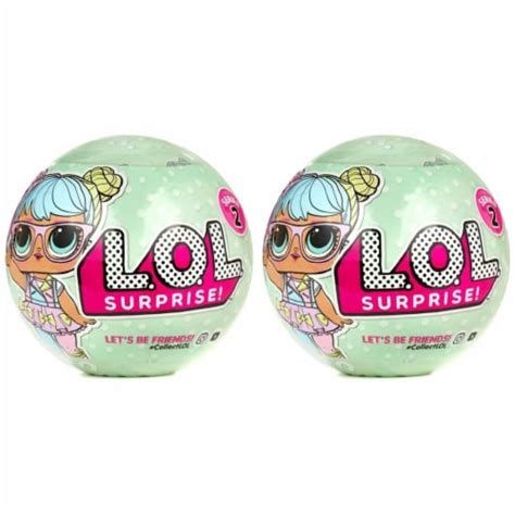 Lol Surprise Series 2 Wave 1 Bon Bon 2pk Tots Big Sisters Green Doll