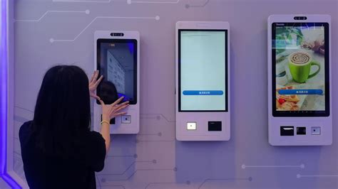 Inch Self Service Order Payment Touch Screen Kiosk Self Pay