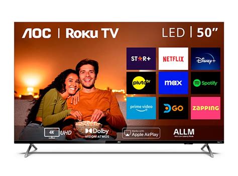 Ripley SMART TV AOC LED UHD 4K 50 50U6125