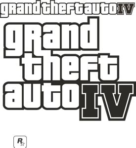 Grand Theft Auto IV Logo PNG Vector (CDR) Free Download